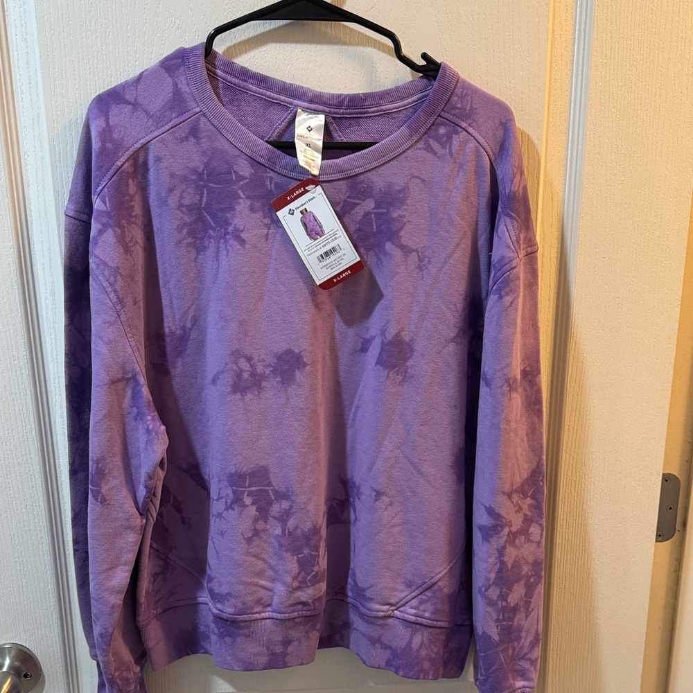Vibrant Purple Women's Crew Neck Sweater
